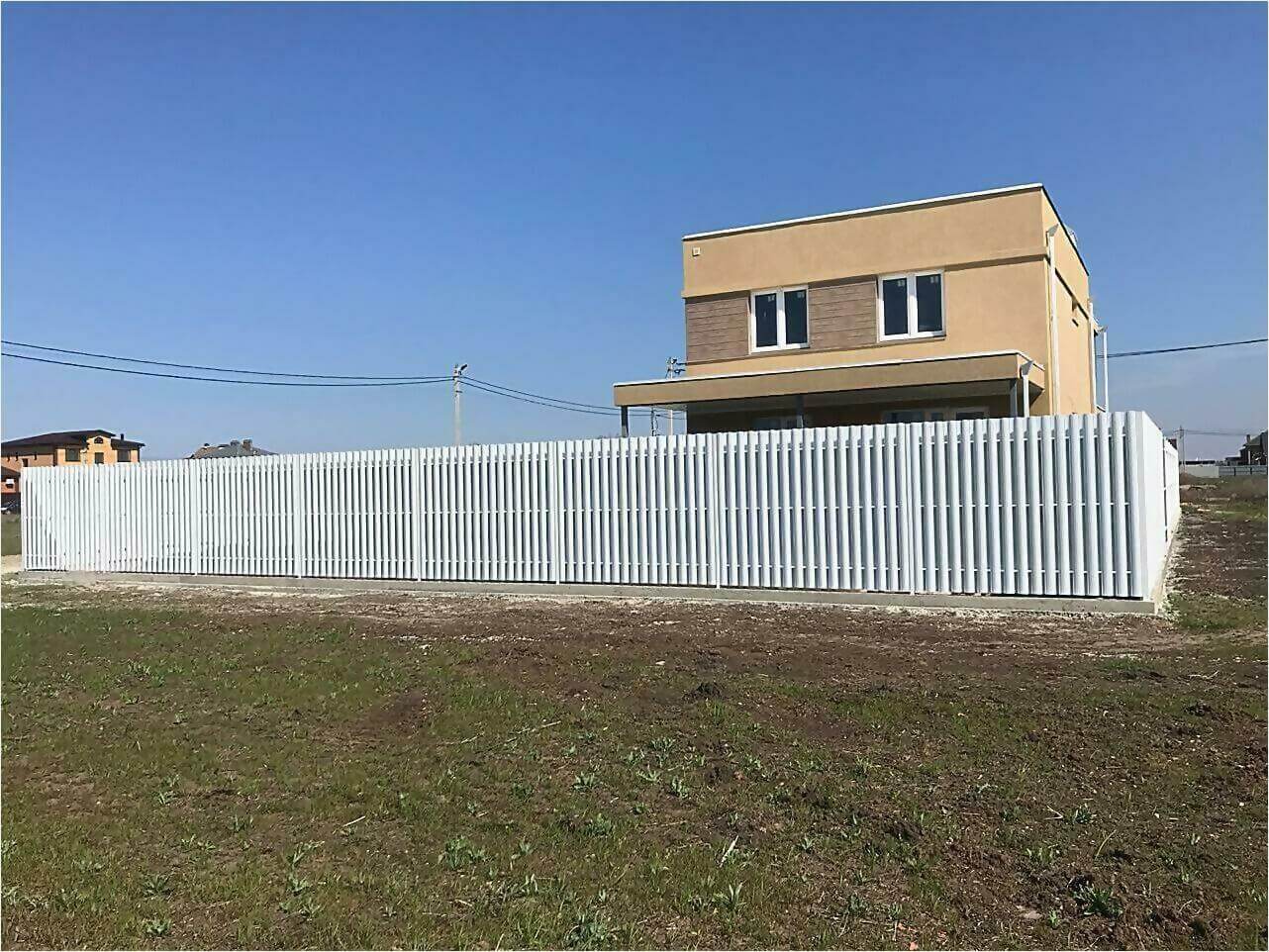 забор из штакетника 95м фото4 в Махачкале