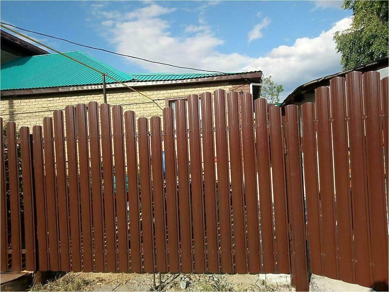 забор-ранчо из штакетника 70м фото3 в Махачкале