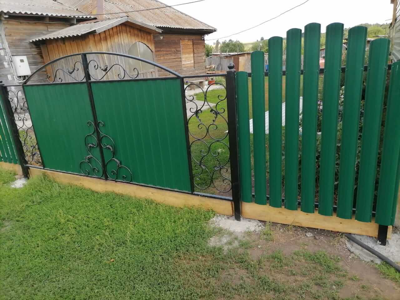забор из штакетника Зеленый Мох фото7 в Махачкале