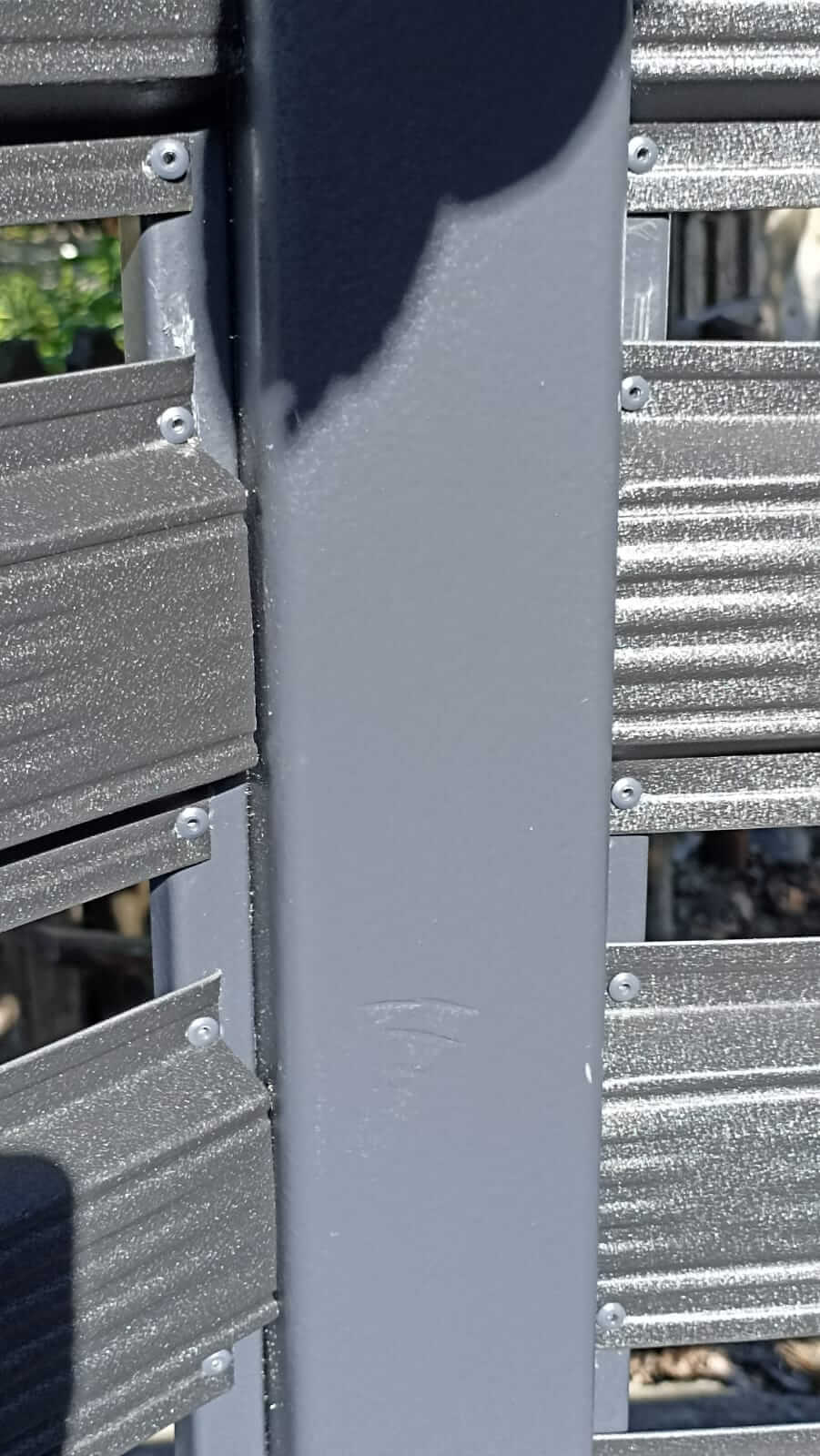 Забор из штакетника 90м RAL7024/7024 Серый Графит фото8 в Махачкале