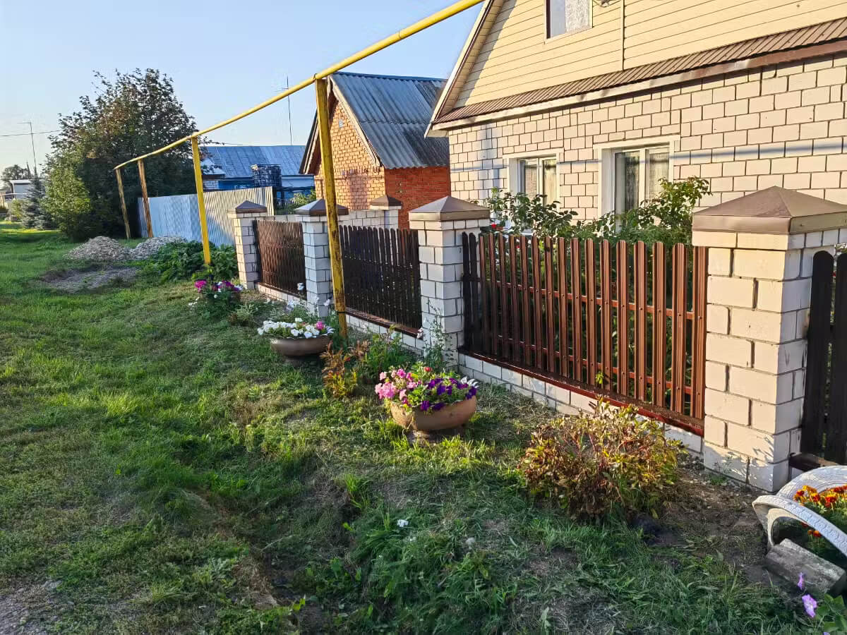 Забор из евроштакетника 10м RAL8017/8017 Шоколад двусторонний фото 2 в Махачкале
